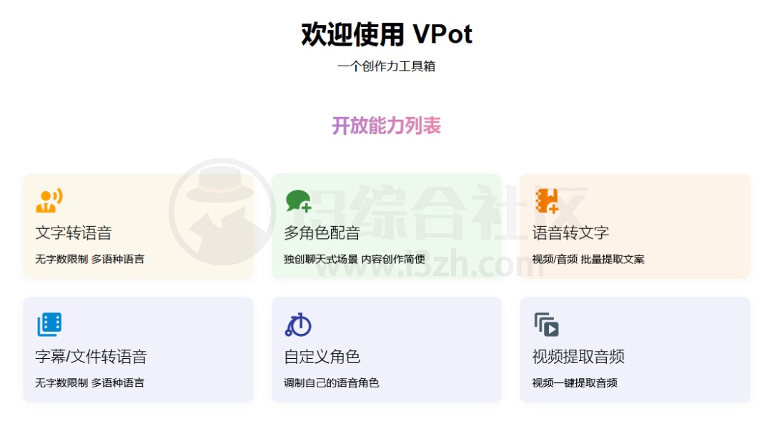 图片[1] | VPot v2411，功能强大且免费的文字转语音的工具 | i3综合社区