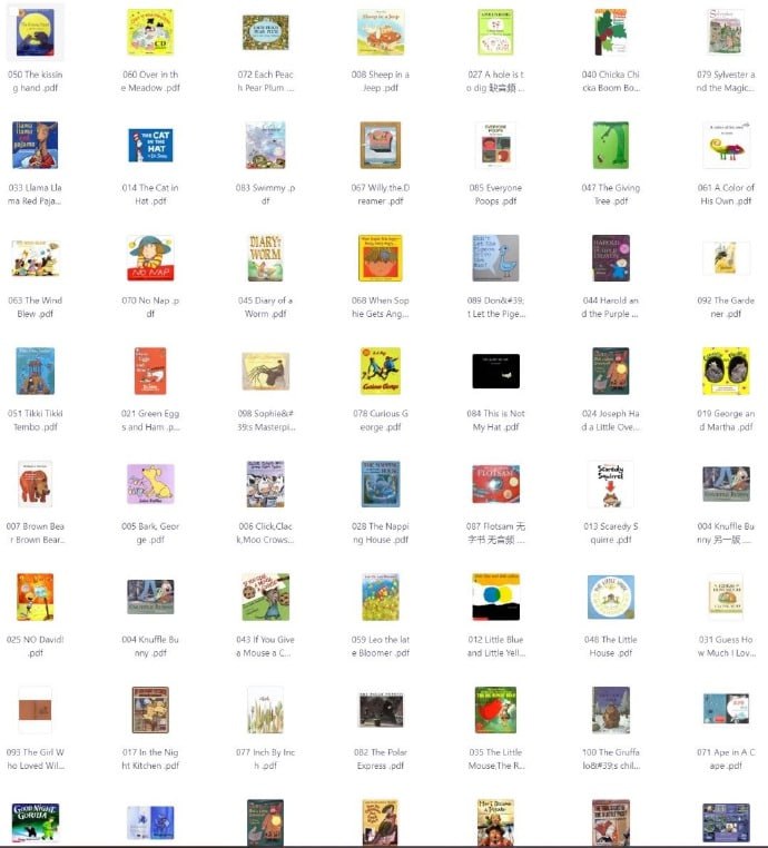 《纽约公共图书馆Top 100英文绘本》PDF+音频